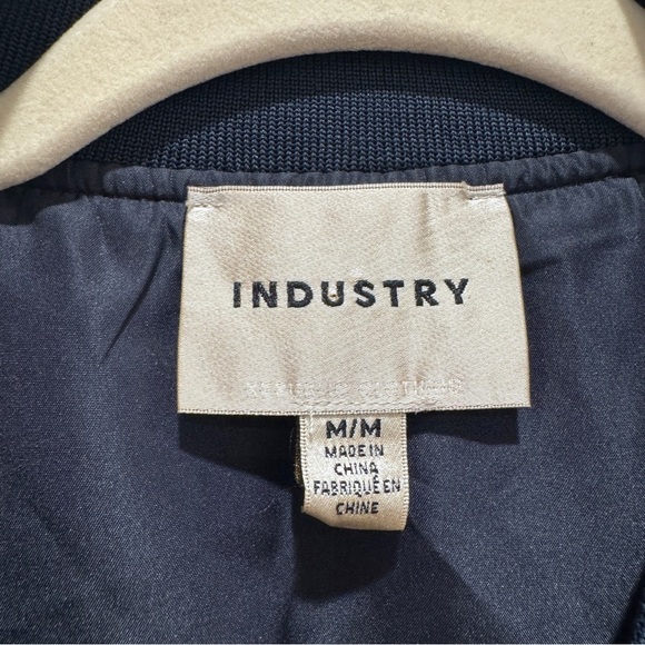 Industry Republic Crop Bomber Jacket Floral Farm Rio Vibe Jungle Tropical Size M - Picture 4 of 16